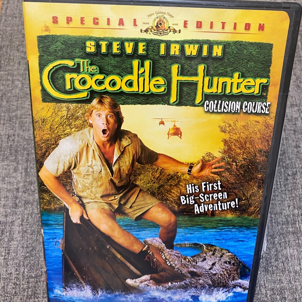 Steve Irwin: The Crocodile Hunter Collision Course DVD